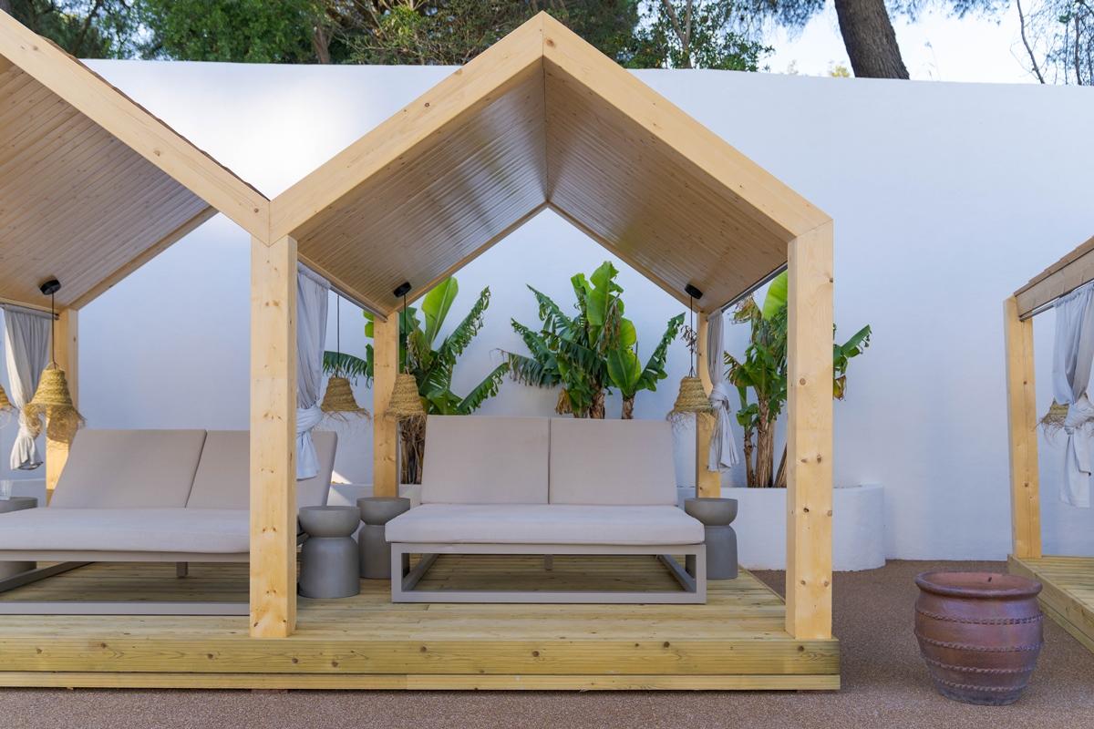 Pestana Blue Alvor Beach Eksteriør billede A 3D rendering of a pergola